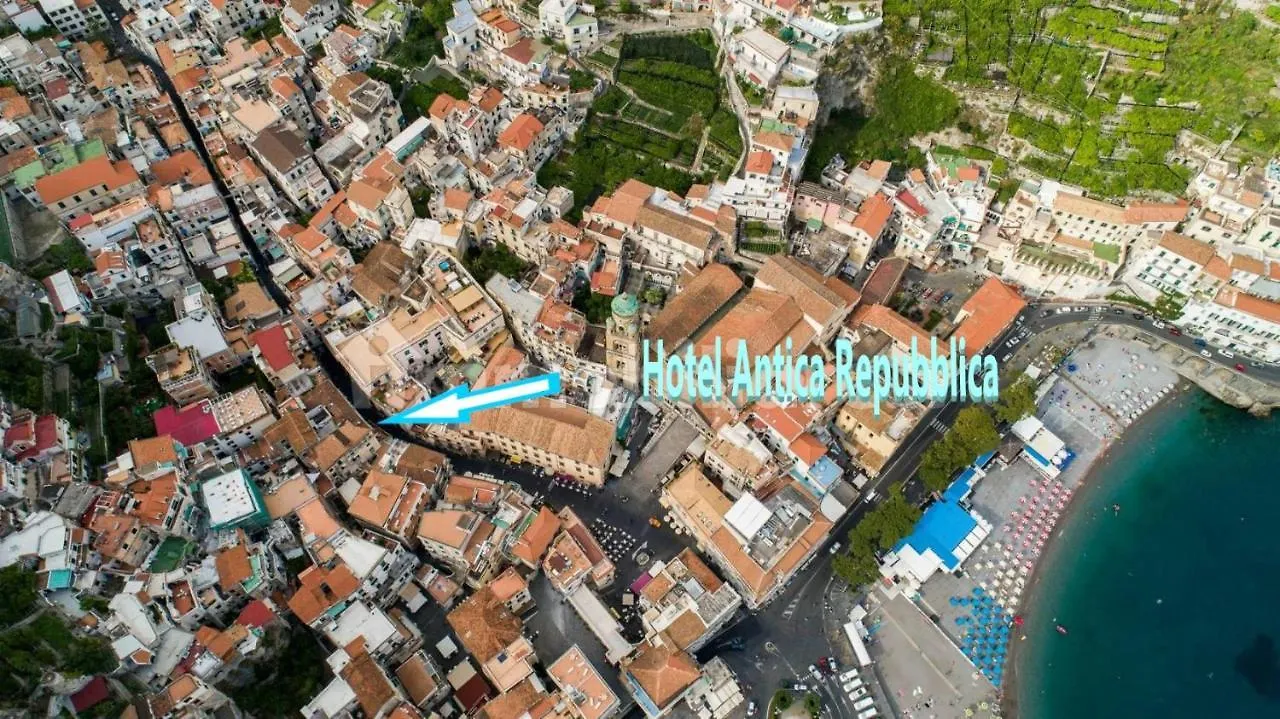 Hotel Antica Repubblica In Amalfi Center At 100Mt From The Sea 3*,